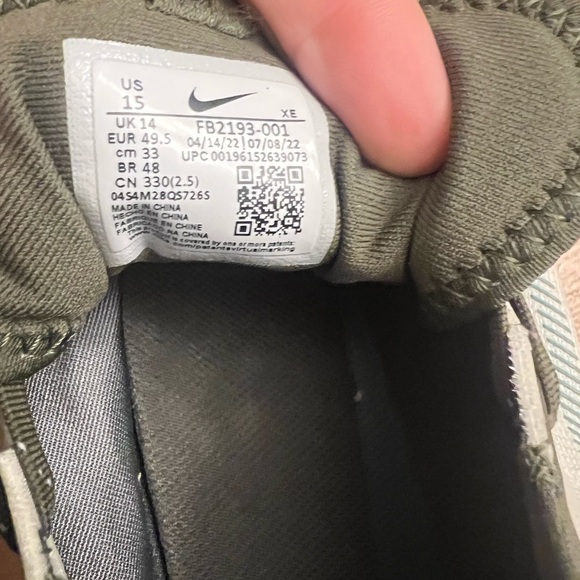 As new Nike Trail Goretex waterproof sz 15 - Picture 5 of 5